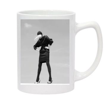 Anja Rubik 14oz White Statesman Mug