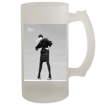 Anja Rubik 16oz Frosted Beer Stein