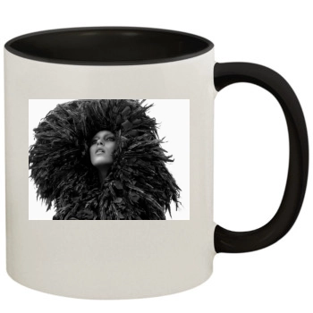 Anja Rubik 11oz Colored Inner & Handle Mug