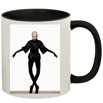 Anja Rubik 11oz Colored Inner & Handle Mug