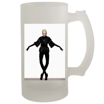 Anja Rubik 16oz Frosted Beer Stein