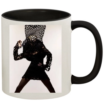 Anja Rubik 11oz Colored Inner & Handle Mug