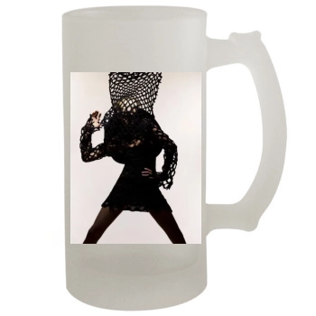 Anja Rubik 16oz Frosted Beer Stein