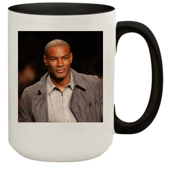 Tyson Beckford 15oz Colored Inner & Handle Mug