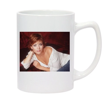 Anna Friel 14oz White Statesman Mug