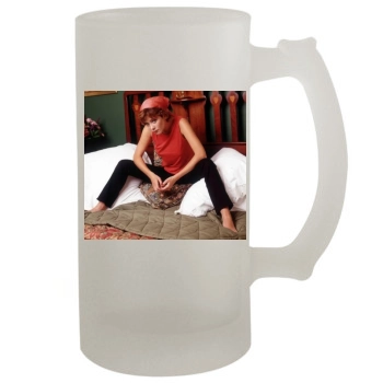 Anna Friel 16oz Frosted Beer Stein