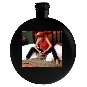 Anna Friel Round Flask