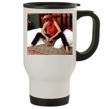 Anna Friel Stainless Steel Travel Mug