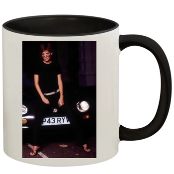 Anna Friel 11oz Colored Inner & Handle Mug