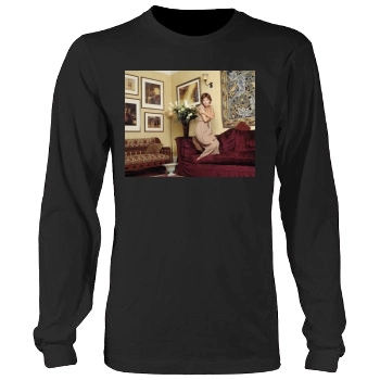 Anna Friel Men's Heavy Long Sleeve TShirt