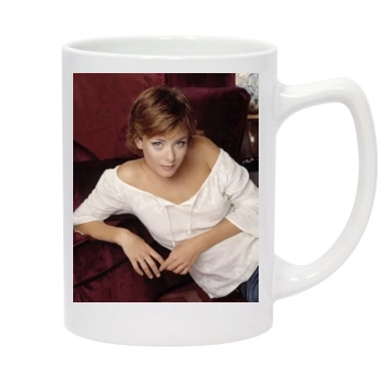 Anna Friel 14oz White Statesman Mug