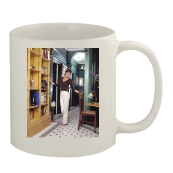 Anna Friel 11oz White Mug