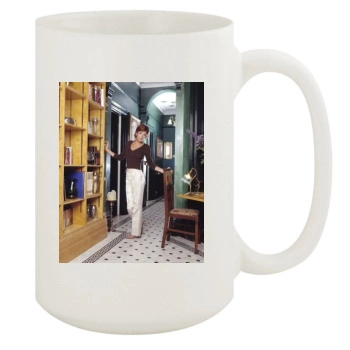 Anna Friel 15oz White Mug