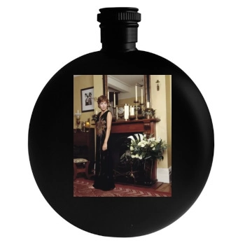 Anna Friel Round Flask