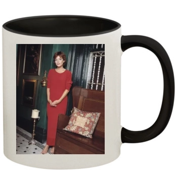 Anna Friel 11oz Colored Inner & Handle Mug