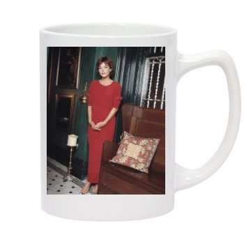 Anna Friel 14oz White Statesman Mug