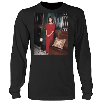 Anna Friel Men's Heavy Long Sleeve TShirt