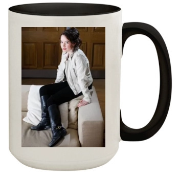 Anna Popplewell 15oz Colored Inner & Handle Mug