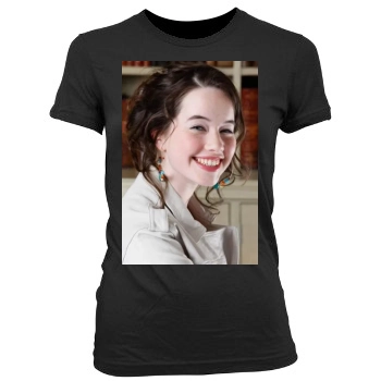 Anna Popplewell Women's Junior Cut Crewneck T-Shirt