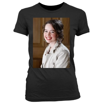 Anna Popplewell Women's Junior Cut Crewneck T-Shirt