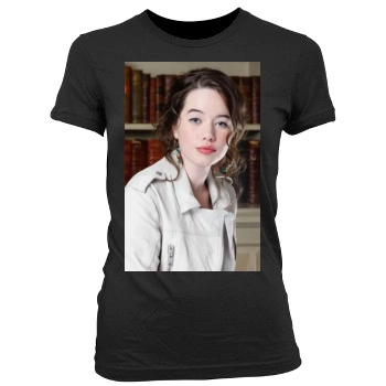 Anna Popplewell Women's Junior Cut Crewneck T-Shirt