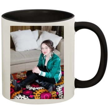 Anna Popplewell 11oz Colored Inner & Handle Mug