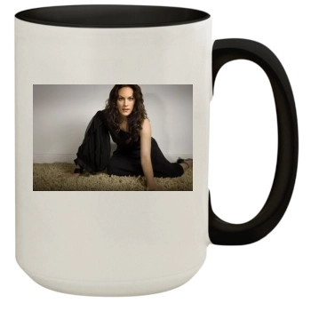 Annabeth Gish 15oz Colored Inner & Handle Mug