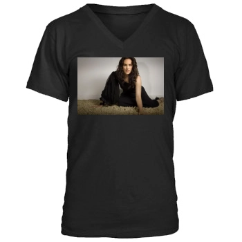 Annabeth Gish Men's V-Neck T-Shirt