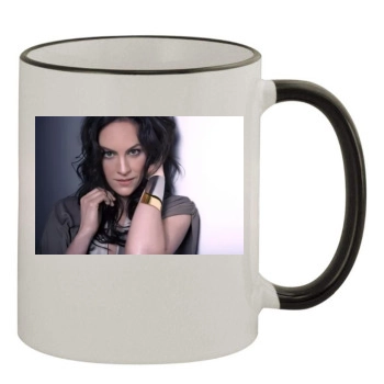 Annabeth Gish 11oz Colored Rim & Handle Mug