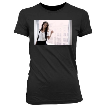 Annabeth Gish Women's Junior Cut Crewneck T-Shirt