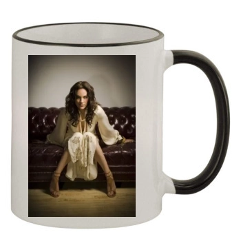 Annabeth Gish 11oz Colored Rim & Handle Mug