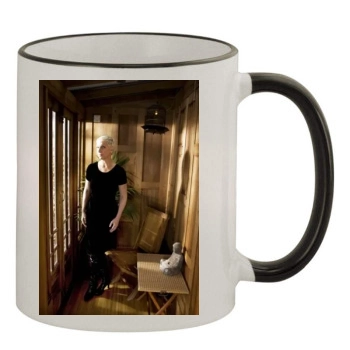 Annie Lennox 11oz Colored Rim & Handle Mug