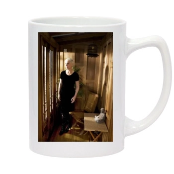 Annie Lennox 14oz White Statesman Mug