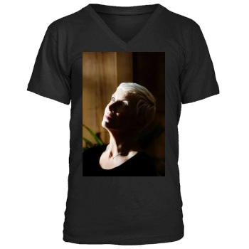 Annie Lennox Men's V-Neck T-Shirt