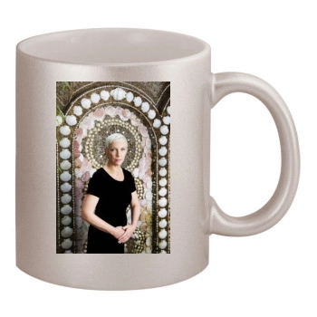 Annie Lennox 11oz Metallic Silver Mug