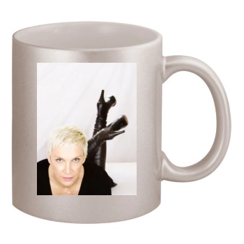 Annie Lennox 11oz Metallic Silver Mug