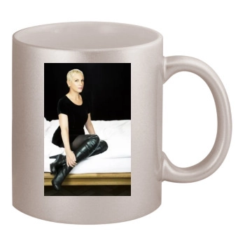 Annie Lennox 11oz Metallic Silver Mug