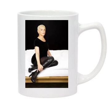 Annie Lennox 14oz White Statesman Mug