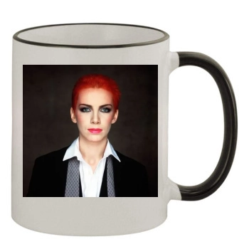 Annie Lennox 11oz Colored Rim & Handle Mug