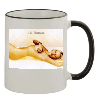 Abi Titmuss 11oz Colored Rim & Handle Mug