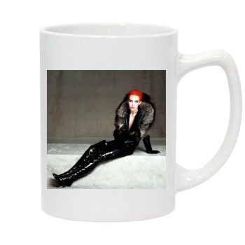 Annie Lennox 14oz White Statesman Mug