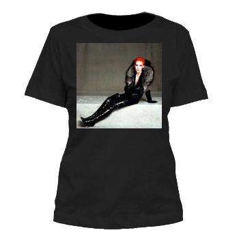 Annie Lennox Women's Cut T-Shirt