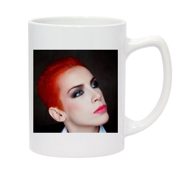 Annie Lennox 14oz White Statesman Mug