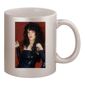 Annie Lennox 11oz Metallic Silver Mug