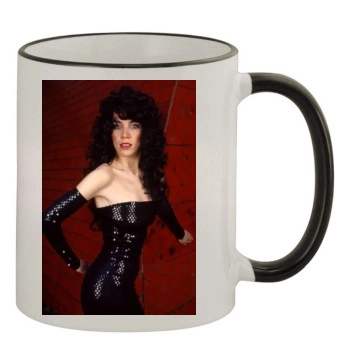 Annie Lennox 11oz Colored Rim & Handle Mug