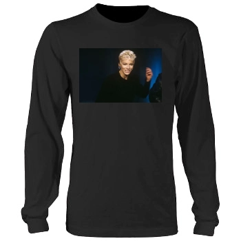 Annie Lennox Men's Heavy Long Sleeve TShirt