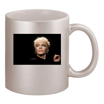 Annie Lennox 11oz Metallic Silver Mug