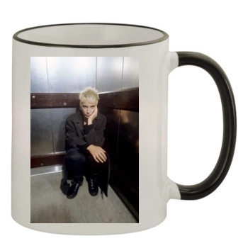 Annie Lennox 11oz Colored Rim & Handle Mug