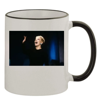 Annie Lennox 11oz Colored Rim & Handle Mug