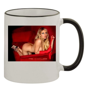 Abi Titmuss 11oz Colored Rim & Handle Mug